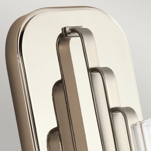 Lampa ścienna kinkiet Kimrose Elstead Lighting 1xE14 40W polerowany nikiel