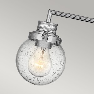 Lampa ścienna kinkiet Poppy Elstead Lighting 3xE27 60W polerowany chrom.