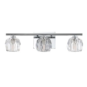 Lampa ścienna kinkiet Regalia Elstead Lighting 3xG9 LED Polerowany chrom.