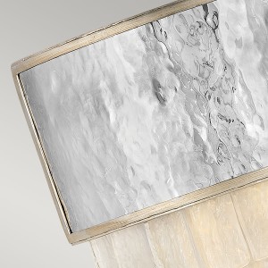 Lampa ścienna kinkiet Reverie Elstead Lighting stal nierdzewna kryształ szampańskie złoto