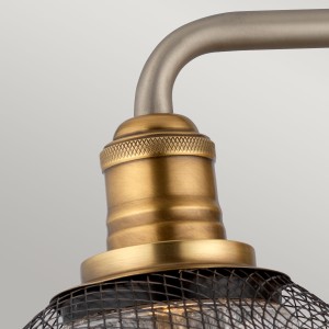 Lampa ścienna kinkiet Rigby Elstead Lighting antyczny nikiel stary mosiądz 3xE27.