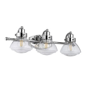 Lampa ścienna kinkiet Scholar Elstead Lighting 3xE27 60W Polerowany chrom