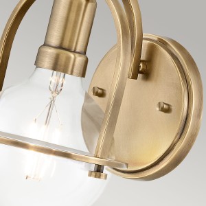 Lampa ścienna kinkiet Somerset Elstead Lighting stary mosiądz
