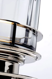 Lampa stołowa Arno Elstead Lighting 1xGX53 9W Stal, Szkło pryzmatyczne Polerowany nikiel.