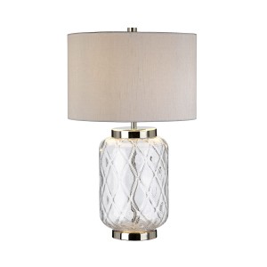 Lampa stołowa Sola Elstead Lighting E27 60W polerowany nikiel