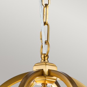 Lampa wisząca Corinne Elstead Lighting 3xE14 60 W oksydowany mosiądz.
