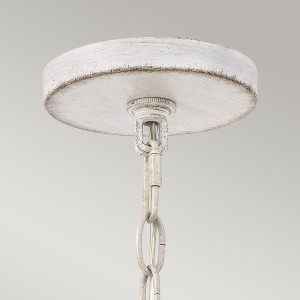 Lampa wisząca/żyrandol Bradbury Elstead Lighting Stal Białe 4xE14 40 W.