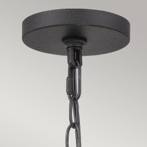 Lampa wisząca żyrandol Bradbury Elstead Lighting 4xE14 40 W Stal Popielate mocowanie.