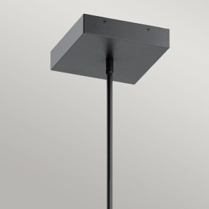 Lampa wisząca Ciri Elstead Lighting 1xWbudowany LED 45W Matowa czerń