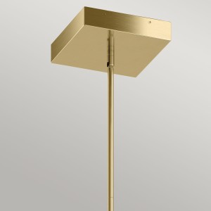 Lampa wisząca Ciri Elstead Lighting LED 45W Aluminium, Żelazo, Akryl Białe/Szampańskie złoto