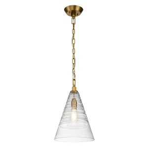 Lampa wisząca Elmore Elstead Lighting oksydowany mosiądz.