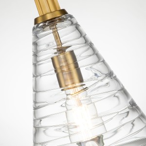 Lampa wisząca Elmore Elstead Lighting 1xE27 60W Oksydowany mosiądz.