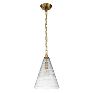 Lampa wisząca Elmore Elstead Lighting oksydowany mosiądz E27 60W.