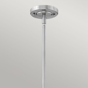 Lampa wisząca Elroy Elstead Lighting w kolorze szczotkowanego niklu