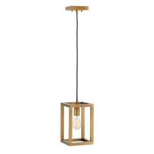 Lampa wisząca Ensemble Elstead Lighting stal szczotkowany brąz.