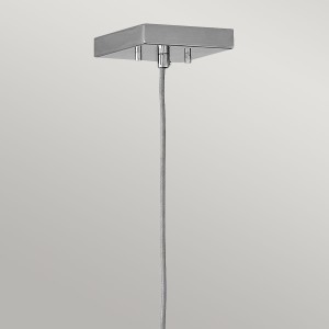 Lampa wisząca Ensemble Elstead Lighting 1xE27 60W Stal Polerowany nikiel.