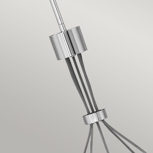 Lampa wisząca Ensemble Elstead Lighting, polerowany nikiel.