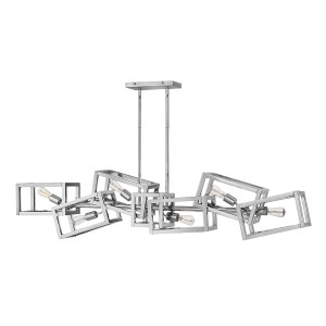 Lampa wisząca Ensemble QN-ENSEMBLE6-PN Quintiesse 6xE27 60W Stal Polerowany nikiel