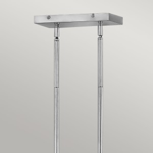 Lampa wisząca Ensemble Elstead Lighting 6xE27 60W Stal Polerowany nikiel