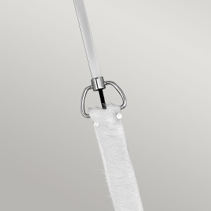 Lampa wisząca Ludlow Elstead Lighting E27 polerowany nikiel detal.
