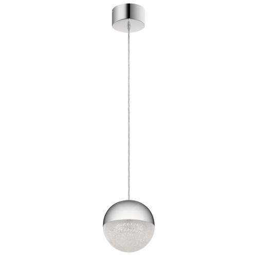 Lampa wisząca Moonlit QN-MOONLIT-P-PC Quintiesse 1xWbudowany LED 20.9W Aluminium, Żelazo, Akryl Polerowany chrom