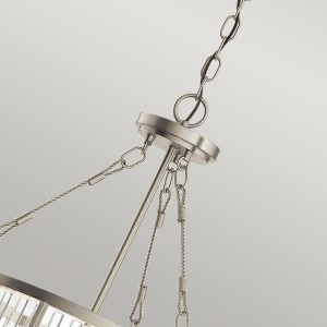 Lampa wisząca Roux Elstead Lighting 3xE27 60W metaliczny łańcuch montażowy