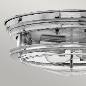 Lampa sufitowa plafon Hadrian Elstead Lighting 2xE27 40W Chrom.