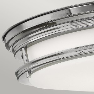 Lampa sufitowa plafon Hadrian Elstead Lighting 2xE27 40W Chrom.