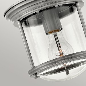 Lampa sufitowa plafon Hadrian Elstead Lighting antyczny nikiel.