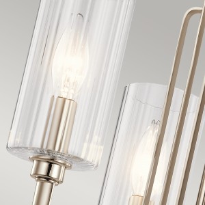 Lampa wisząca Kimrose Elstead Lighting 3xE14 40W Polerowany nikiel.