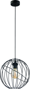 Lampa wisząca ORBITA 1626 TK Lighting 1xE27 Metal Czarny