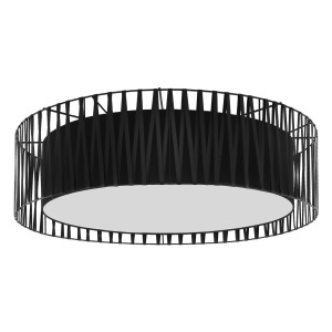 Lampa sufitowa Plafon HARMONY 1658 TK Lighting 4x15W E27 Czarny Metal
