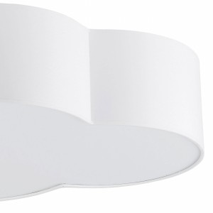 Lampa sufitowa Plafon CLOUD TK Lighting 4x15W E27 Biały Metal.