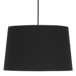 Lampa wisząca MAJA TK Lighting 1xE27 Plastik Czarny.