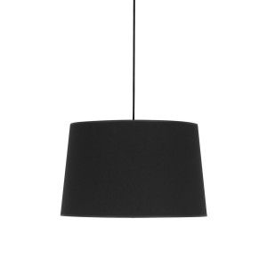 Lampa wisząca MAJA TK Lighting czarna plastikowa.