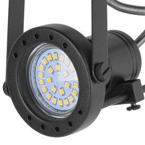 Lampa modułowa szynowa TRACER TK Lighting 1x10W GU10 Czarny Metal.