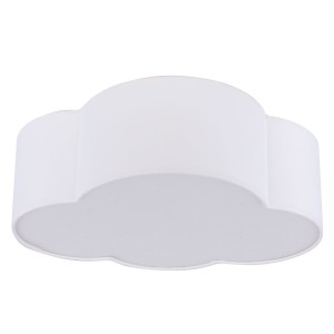 Lampa sufitowa Plafon CLOUD 4228 TK Lighting 2x15W E27 Biały Metal