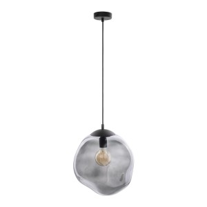 Lampa wisząca SOL TK Lighting 1xE27 Metal Czarny, nowoczesny design.