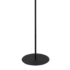 Lampa stojąca CUBUS TK Lighting 3xE27 Metal Czarny na białym tle.