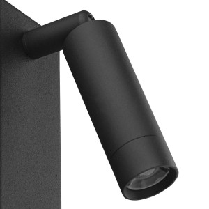 Lampa ścienna ENZO TK Lighting 1xLED Metal Czarny, nowoczesny design.