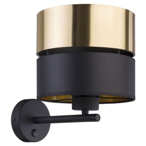 Lampa ścienna HILTON 4344 TK Lighting 1xE27 Metal Czarny