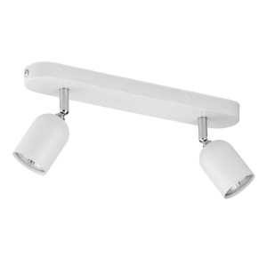 Lampa sufitowa Spot TOP TK Lighting 2x50W GU10 Biały Metal