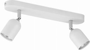 Lampa sufitowa Spot TOP TK Lighting 2x50W GU10 Biały Metal.