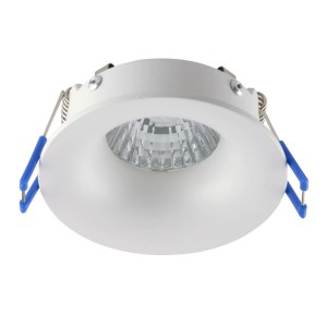 Lampa sufitowa Oprawa podtynkowa OCZKO TK Lighting 1x10W GU10 Biały Metal.