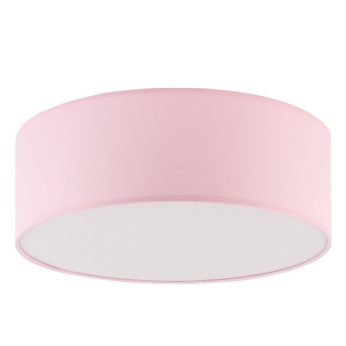 Lampa sufitowa Plafon RONDO 3228 TK Lighting 4x15W E27 Różowy Metal