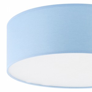 Lampa sufitowa Plafon RONDO TK Lighting w kolorze niebieskim.