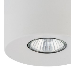 Lampa sufitowa ORION TK Lighting 1xGU10 Metal Biały, widok zbliżony.