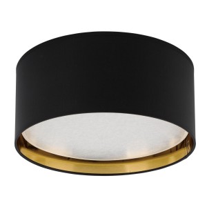 Lampa sufitowa Plafon BILBAO 3376 TK Lighting 4x15W E27 Czarny Metal
