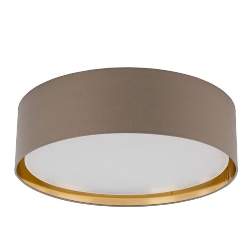 Lampa sufitowa Plafon BILBAO 4399 TK Lighting 4x60W E27 Brązowy Metal