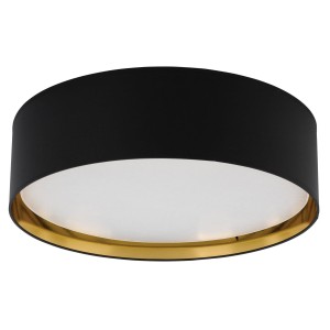 Lampa sufitowa Plafon BILBAO TK Lighting 4x15W E27 Czarny Metal.
